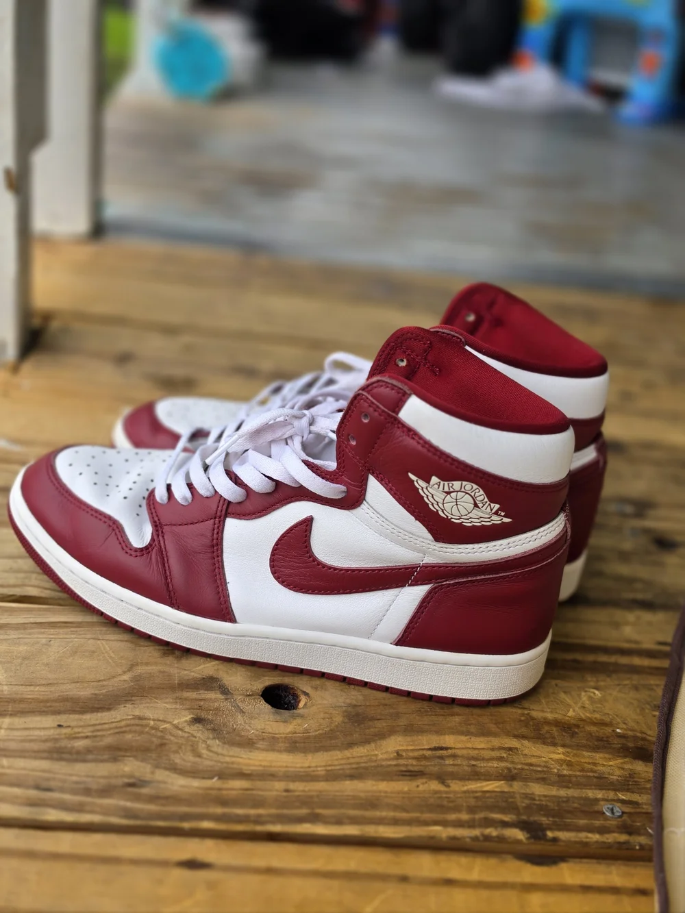 Jordan 1 Retro High OG Artisanal Team Red Size (11) mens